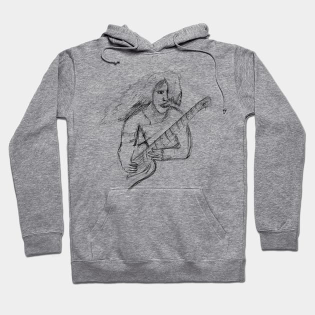 The Guitarist Hoodie by Joker & Angel